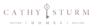 Cathy Sturm main homepage logo design